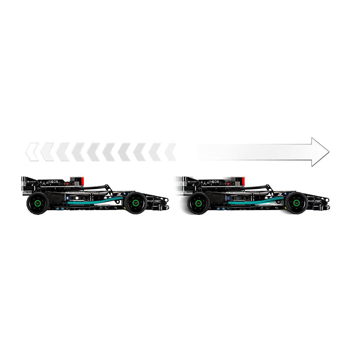 LEGO Technic: Mercedes-AMG F1 W14 E Performance Pull-Back | Idades 7+ | 240 Peças | Item 42165