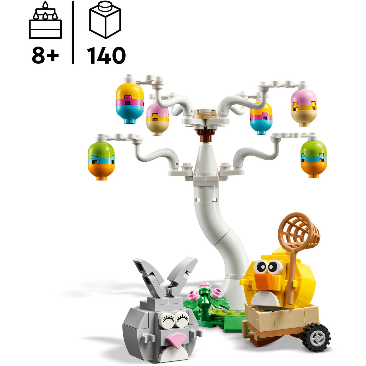 LEGO Páscoa Caça aos Ovos do Coelhinho e Pintainho 40808