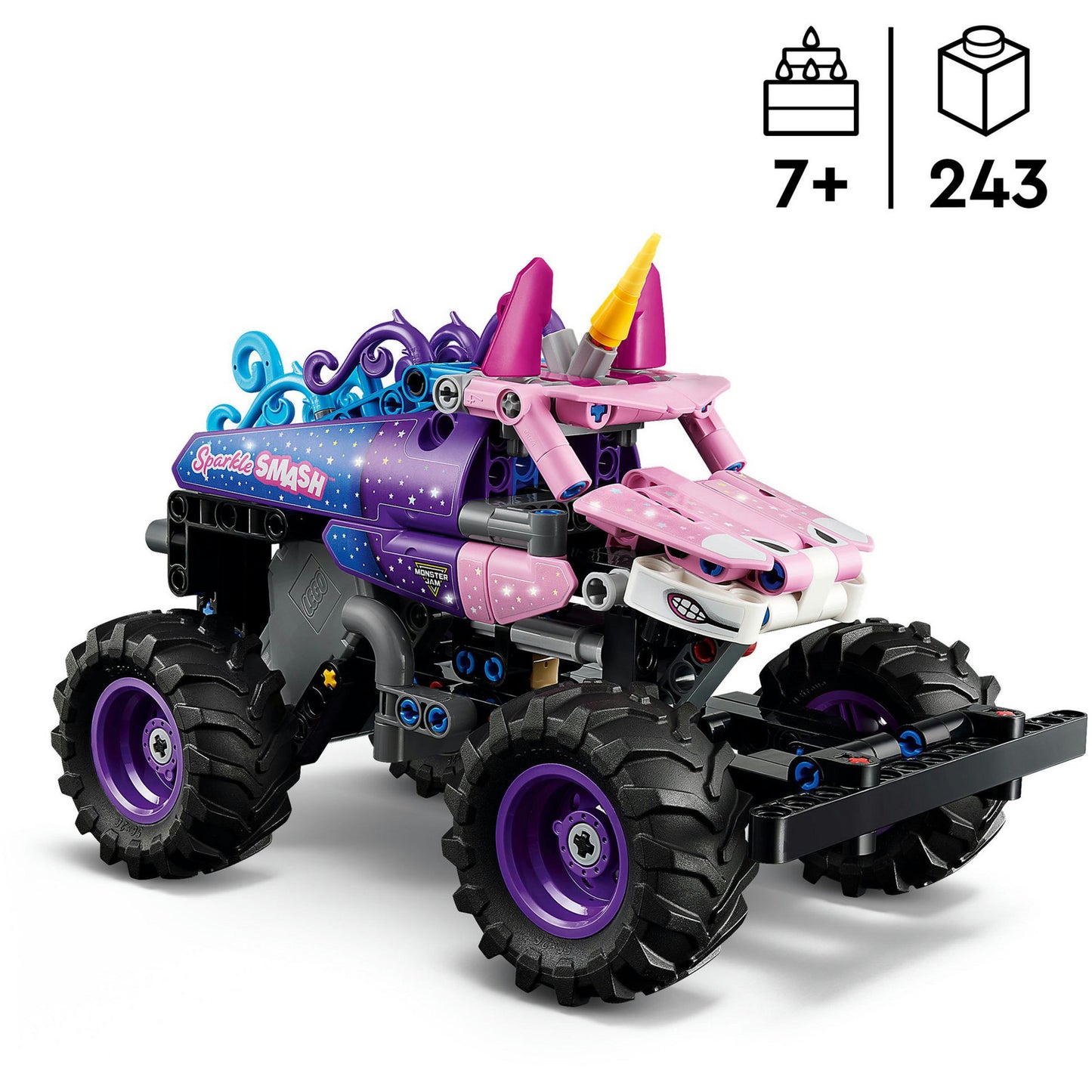 LEGO Technic Monster Jam Sparkle Smash Pull Back 42220