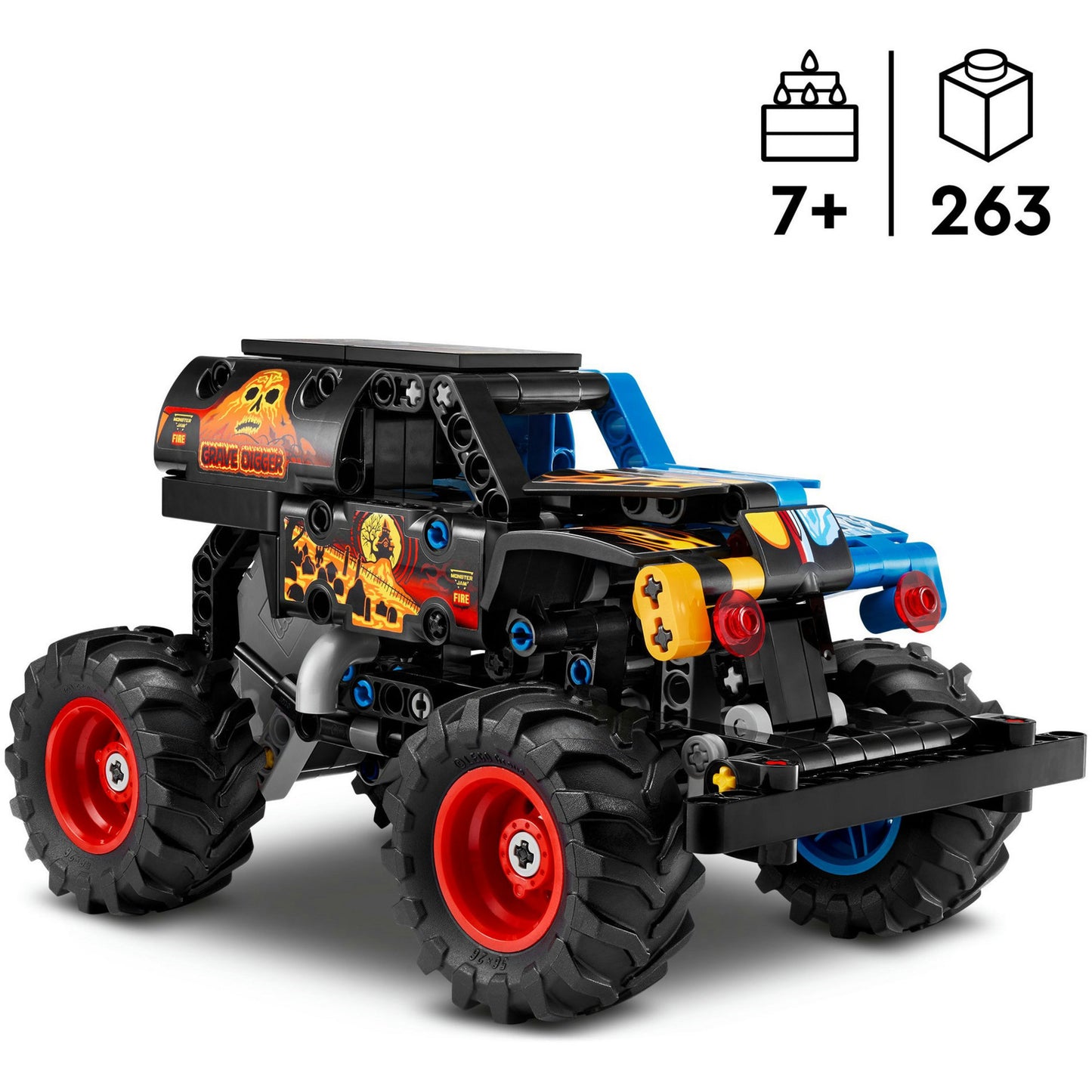 LEGO Technic Monster Jam Grave Digger Fogo e Gelo 42219