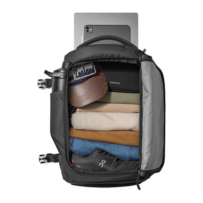 TOMTOC Navigator-T66 Liteway Travel Backpack 28L/15.6" (Black)_4