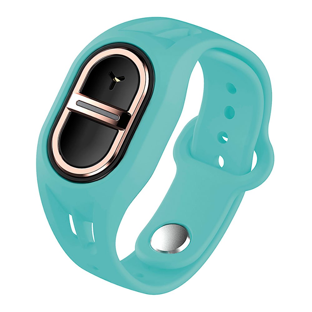 Pulseira anti-mosquitos ultra-sons recarregável ipx4, verde_0