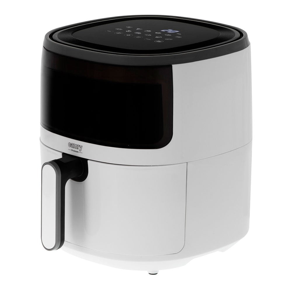 Fritadeira / forno de ar cr6313, branca e preta, 5 l, 2000 w_0