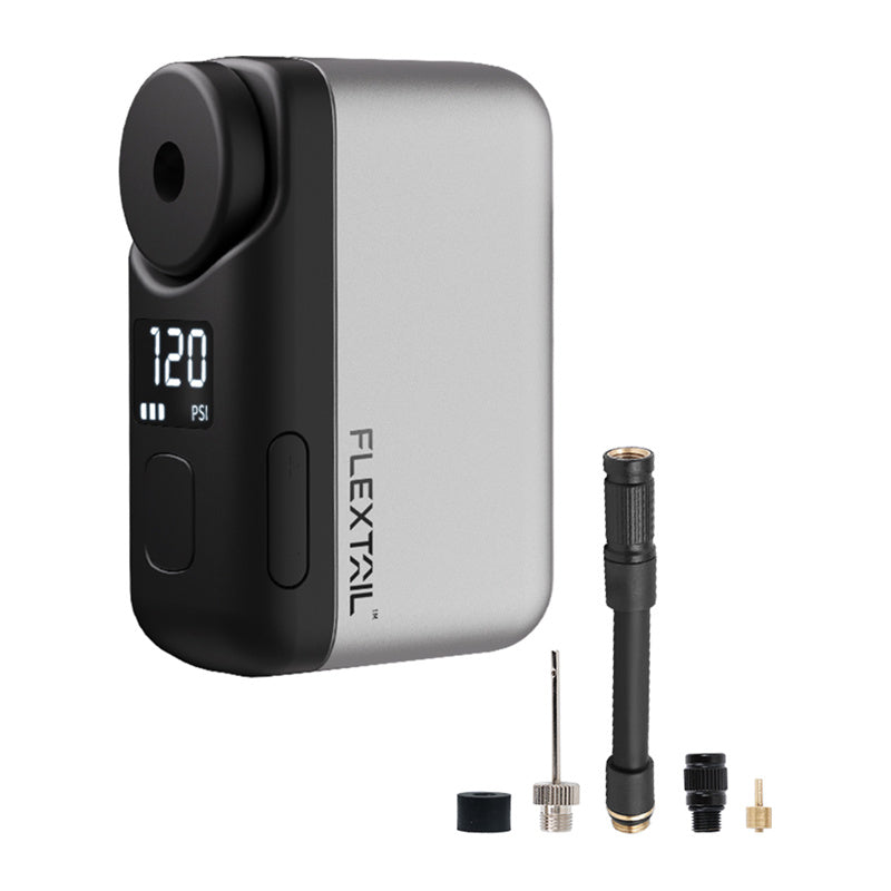 Flextail Tiny Bike Pump Pro Portable Bike Pump (Gray)_1