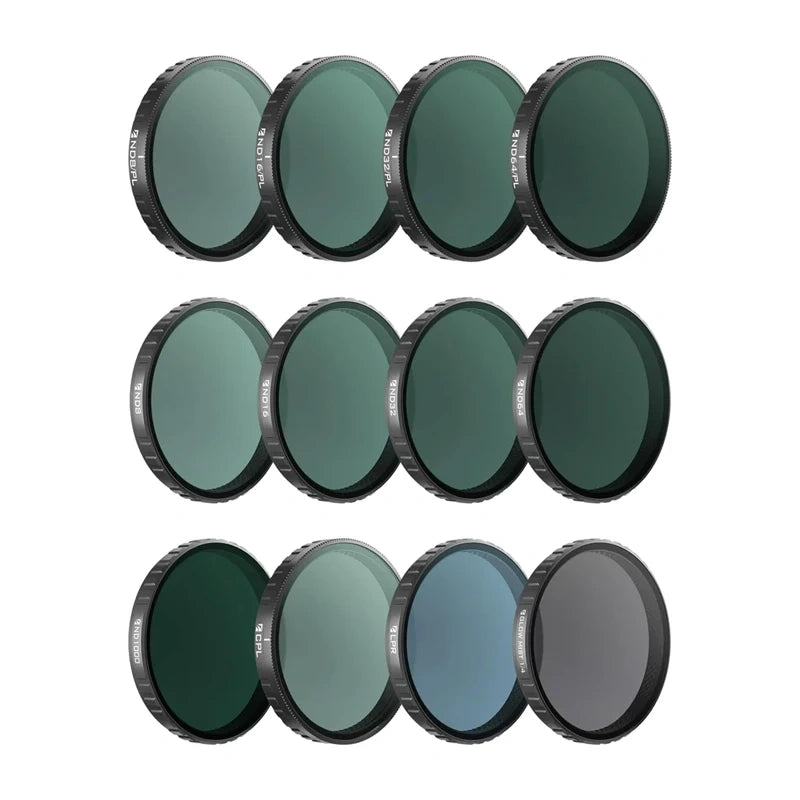 Freewell Filter Set for OSMO Action 6 – Mega Kit – 12-piece package_0