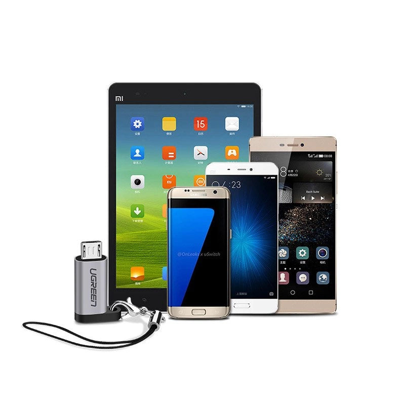 Ugreen adapter USB Type C to micro USB adapter gray (50590)_5
