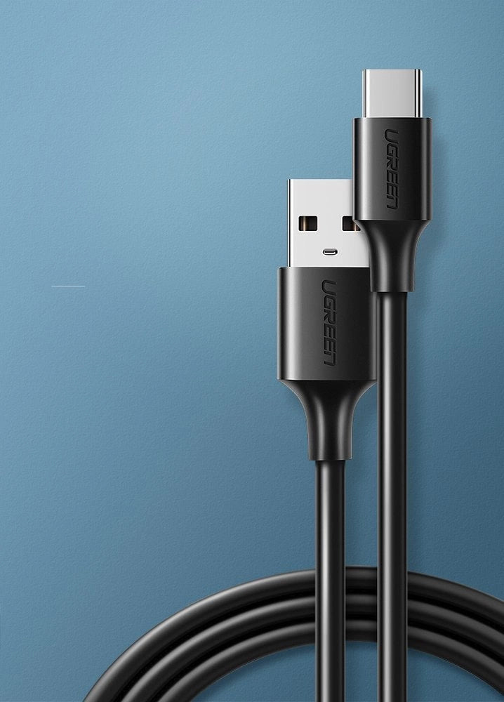 Ugreen US287 60116 USB-A / USB-C 2A cable 1m - black_1
