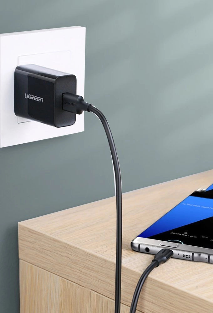 Ugreen US184 20882 USB-A 3.0 / USB-C 3A cable 1m - black_2