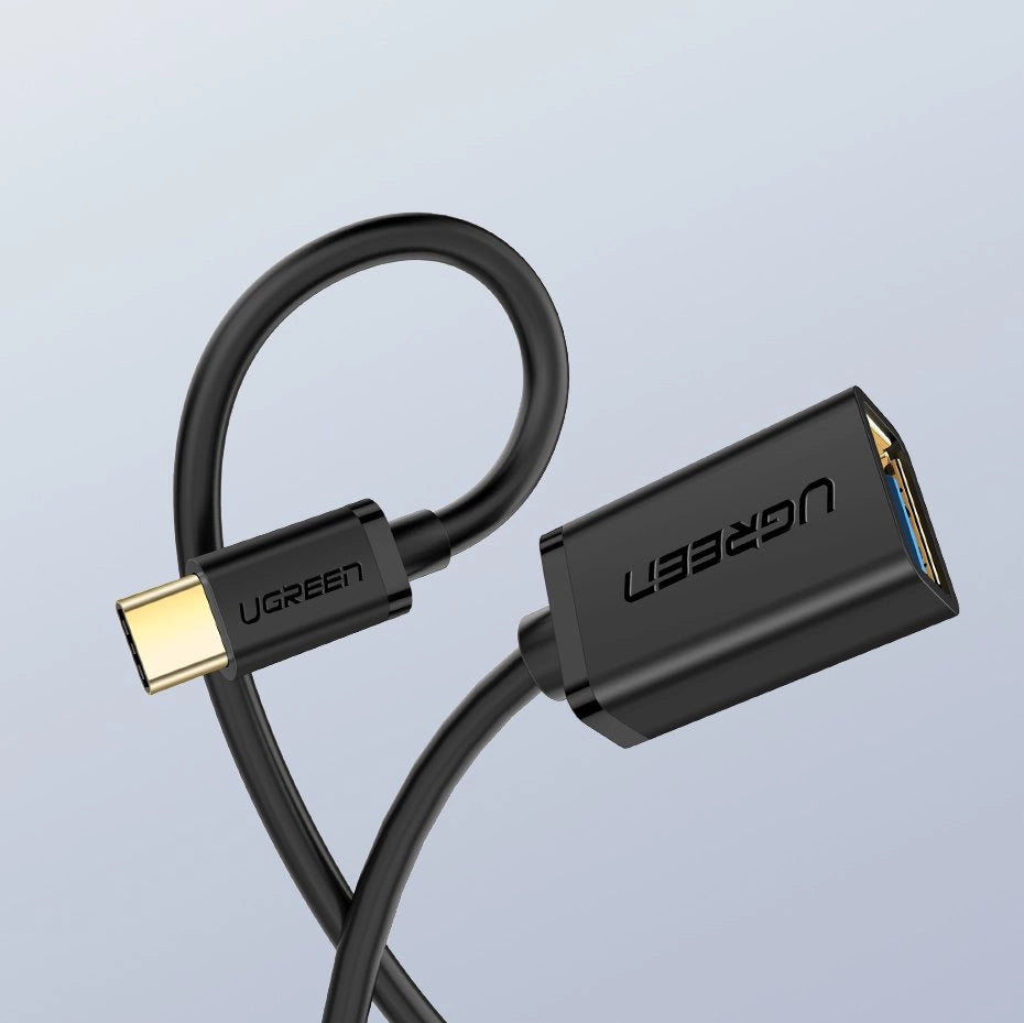 Ugreen US154 30701 USB-A 3.0 (female) / USB-C 3.0 (male) OTG adapter - black_8