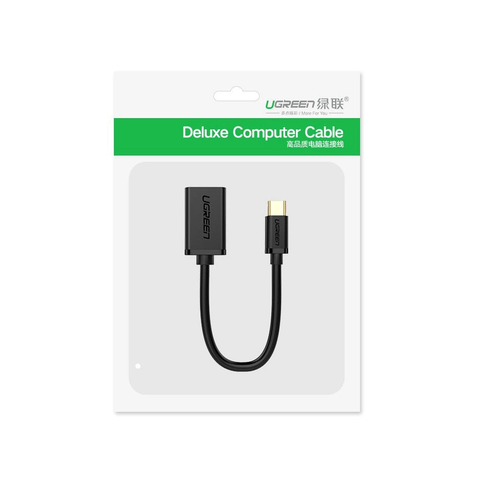 Ugreen US154 30701 USB-A 3.0 (female) / USB-C 3.0 (male) OTG adapter - black_11