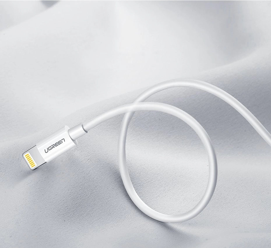Ugreen US155 20728 USB-A / Lightning MFi 2.4A cable 1m - white_12