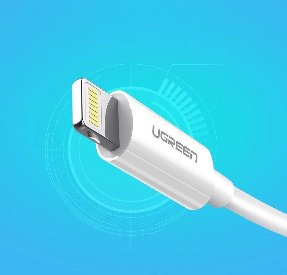 Ugreen US155 20728 USB-A / Lightning MFi 2.4A cable 1m - white_8