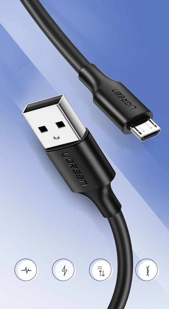 Ugreen US289 60138 micro USB / USB-A cable 2m - black_2