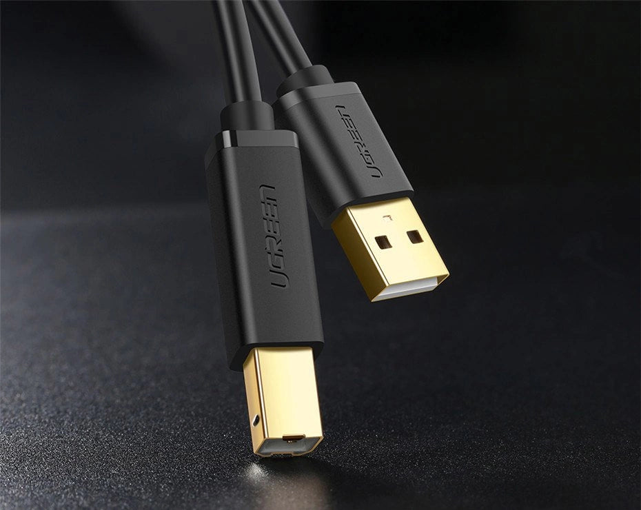 Ugreen cable USB - USB Type B cable (printer cable) 3m black (10351)_5