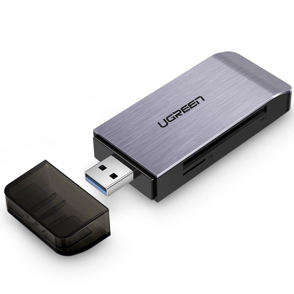 Ugreen SD / micro SD / CF / MS card reader for USB 3.0 gray (50541)_2