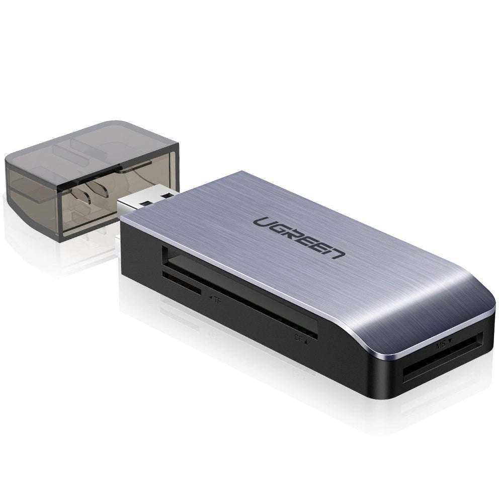 Ugreen SD / micro SD / CF / MS card reader for USB 3.0 gray (50541)_4