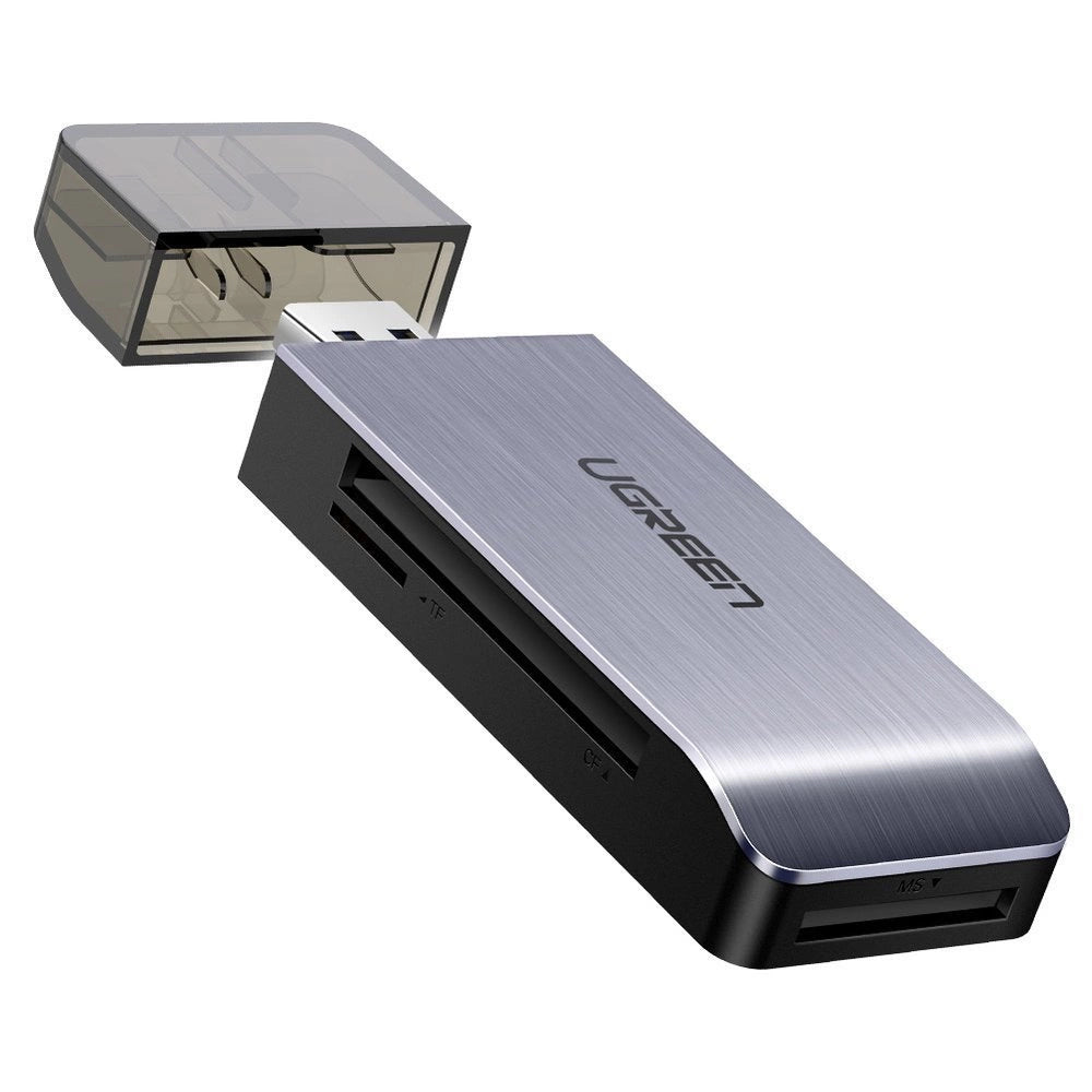 Ugreen SD / micro SD / CF / MS card reader for USB 3.0 gray (50541)_5