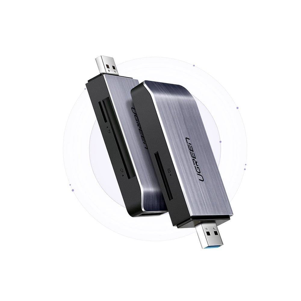 Ugreen SD / micro SD / CF / MS card reader for USB 3.0 gray (50541)_7