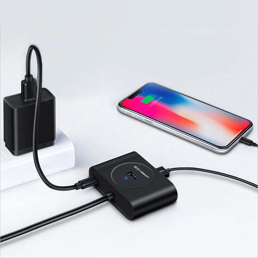 Ugreen HUB 4x USB 3.2 Gen 1 (0.5 m cable) black (20290)_5