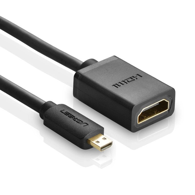 Ugreen cable adapter cable HDMI adapter - micro HDMI 19 pin 20cm black (20134)_2