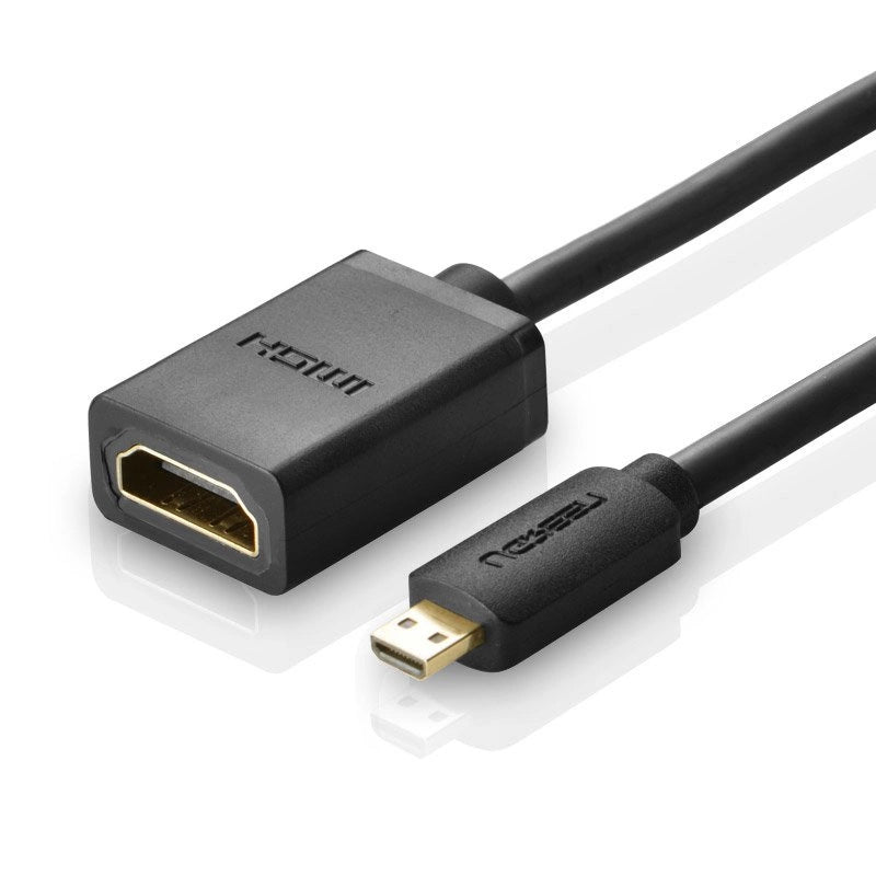 Ugreen cable adapter cable HDMI adapter - micro HDMI 19 pin 20cm black (20134)_3
