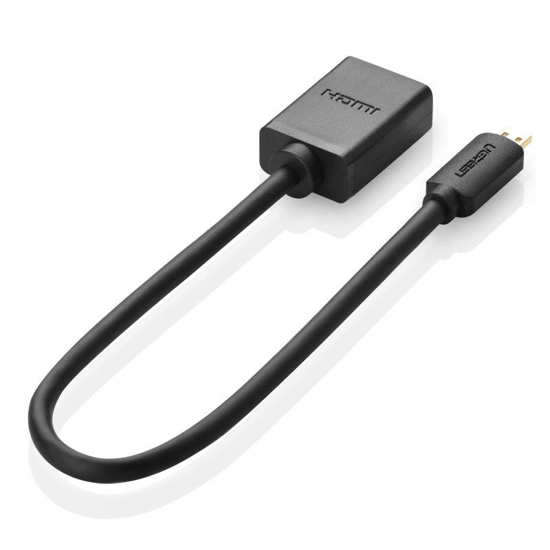 Ugreen cable adapter cable HDMI adapter - micro HDMI 19 pin 20cm black (20134)_5