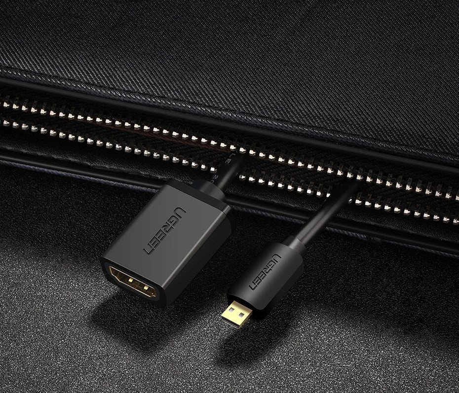 Ugreen cable adapter cable HDMI adapter - micro HDMI 19 pin 20cm black (20134)_8