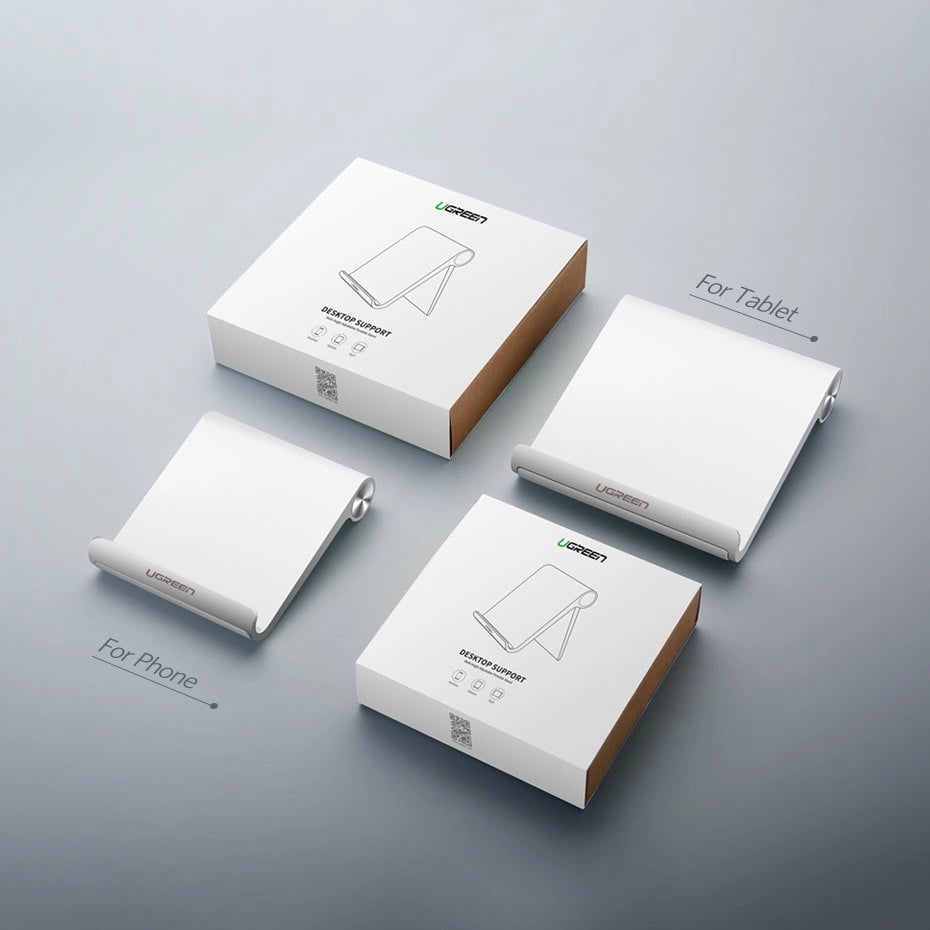 Ugreen LP106 30285 95 x 85 mm desk stand for 4-7.9" phone - white_10