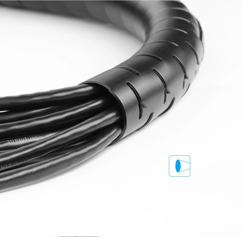 Ugreen LP121 cover 30818 cable organizer 1.5m - black_6