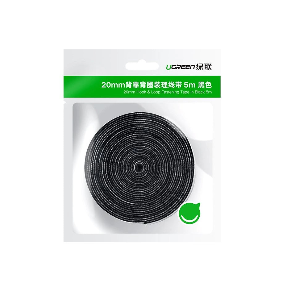 Ugreen velcro tape velcro cable organizer 2m black (40354)_10