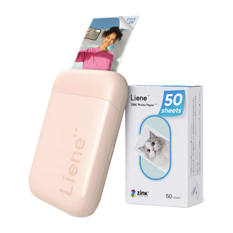 Liene Pearl 2x3" Portable Photo Printer (Pink)_4