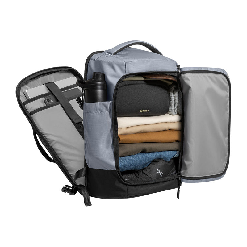 Tomtoc Navigator-T66 Liteway Travel Backpack, 17"/40L (gray)_1