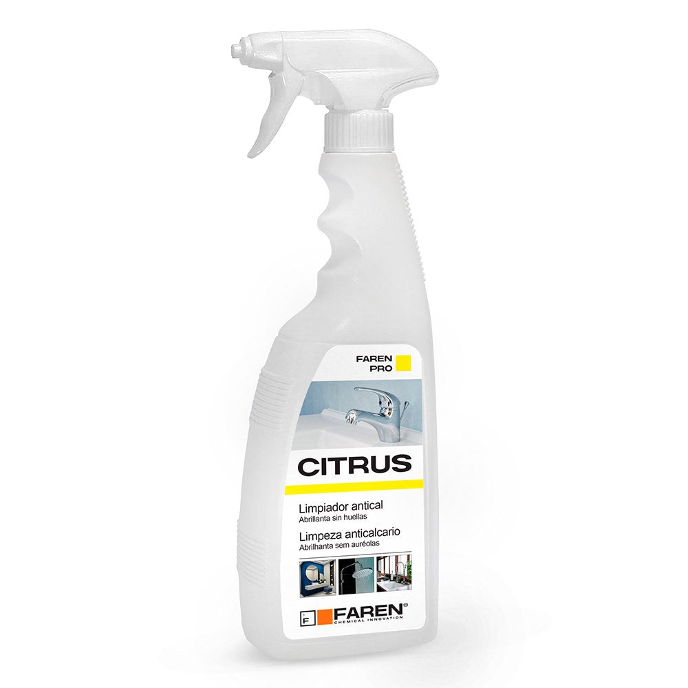 Limpador anticalcário citrus com efeito abrilhantador sem marcas, pulverizador 750 ml_0