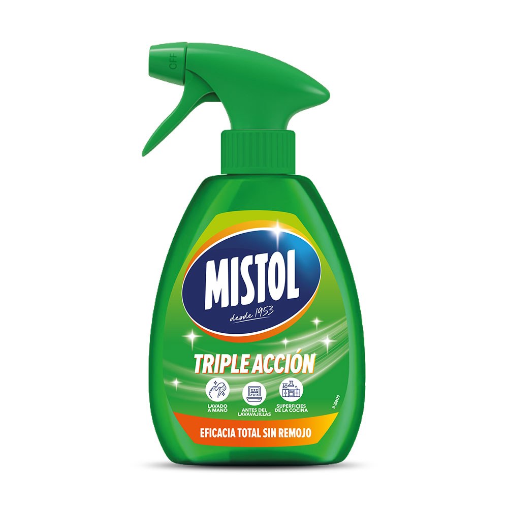 Lava-louças de tripla ação, pistola de pulverização, 500 ml_0
