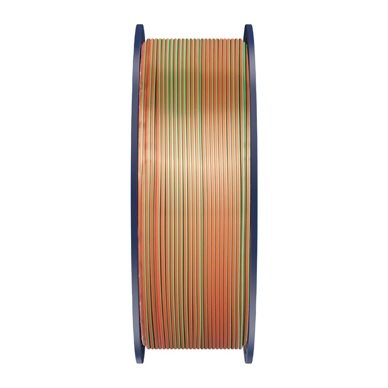 Sunlu PLA+ Silk Tri-Color Filament (orange, blue, and green)_4