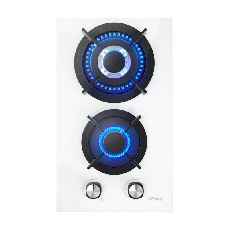 ISEASY MGBG-312A gas hob, 2 burners (white)_2