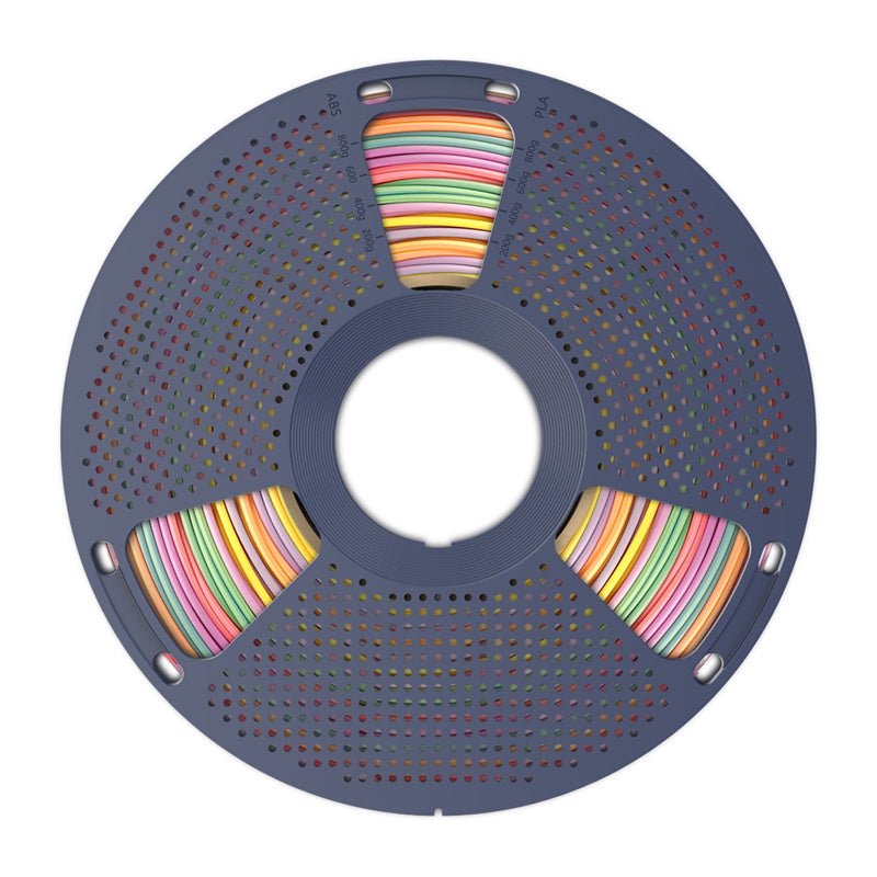 Sunlu PLA+ Silk Filament (Rainbow 01)_3