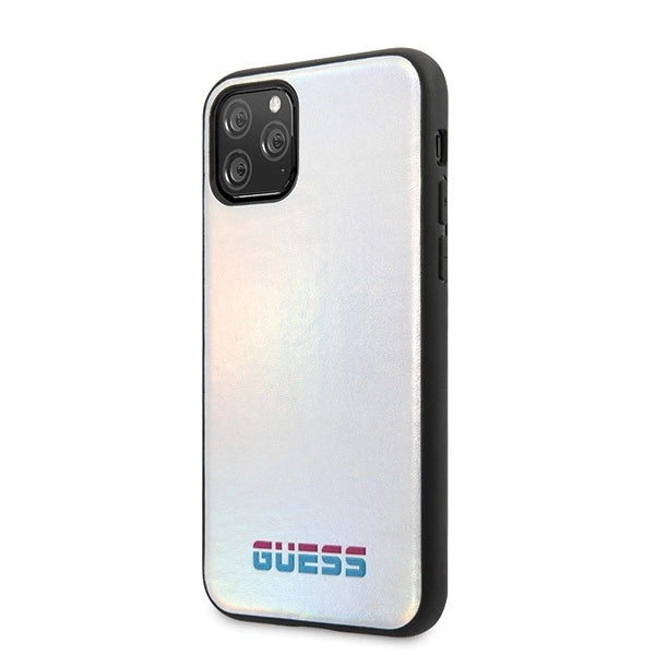 Guess GUHCN58BLD iPhone 11 Pro silver/silver hard case Iridescent_1