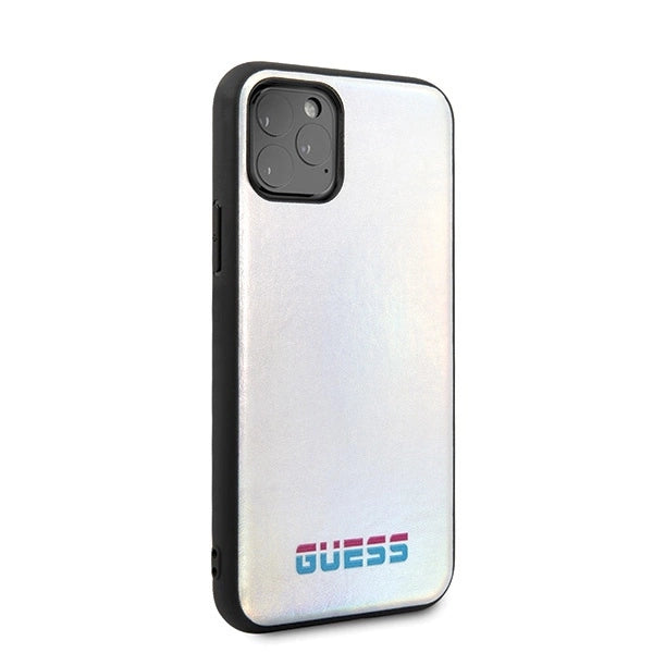 Guess GUHCN58BLD iPhone 11 Pro silver/silver hard case Iridescent_4