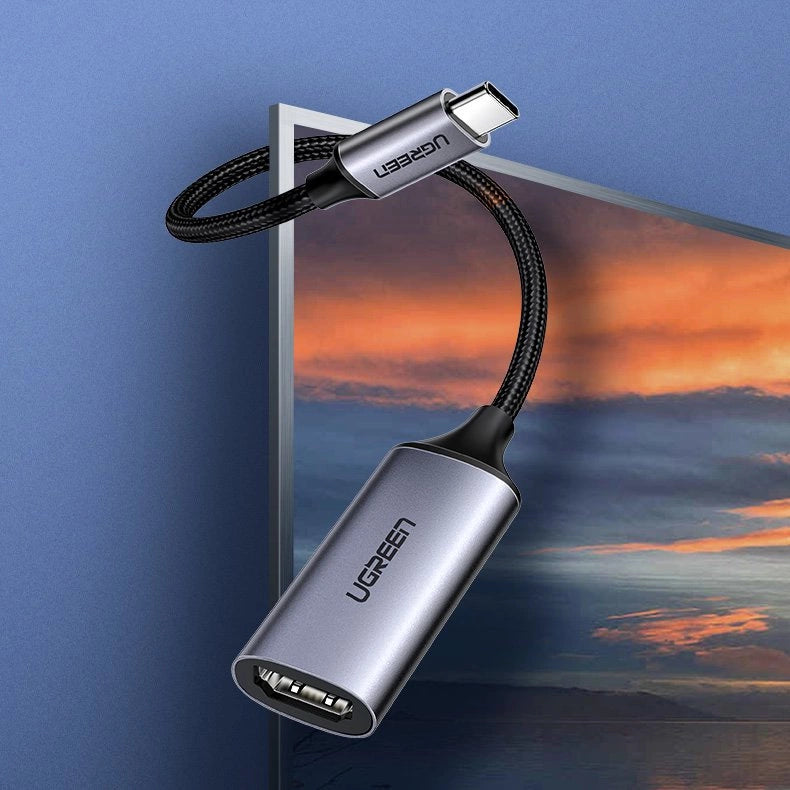 Ugreen USB Type C to HDMI 2.0 Adapter 4K @ 60 Hz Thunderbolt 3 for MacBook / PC gray (70444)_1