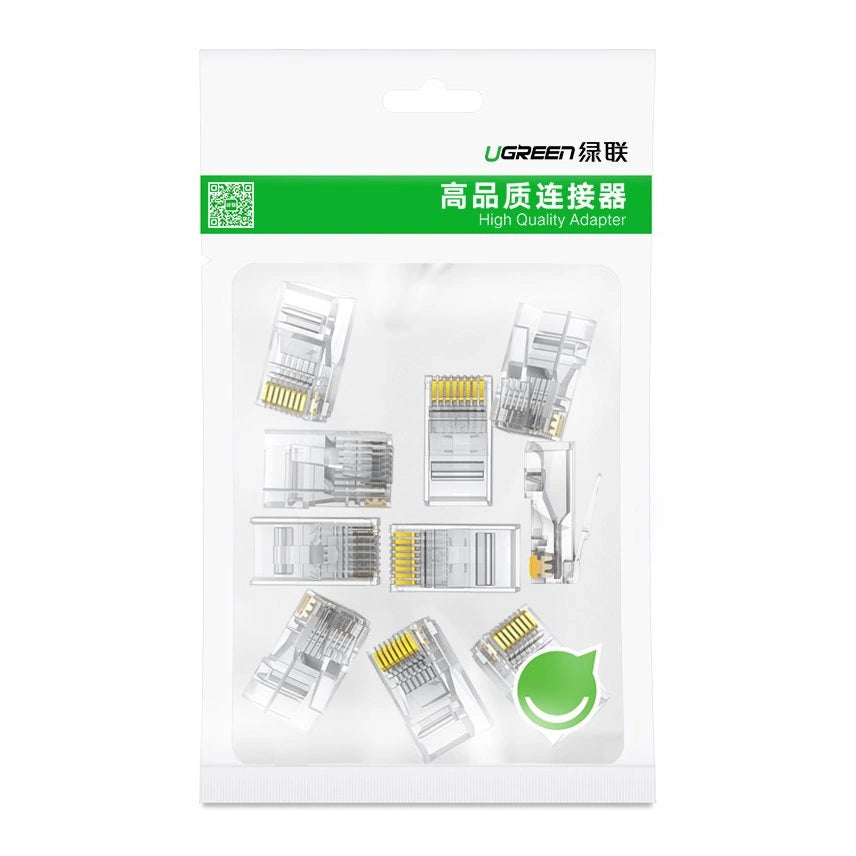 Ugreen 10x plug plug coupler end RJ45 8P8C Cat 6 transparent (50961)_7