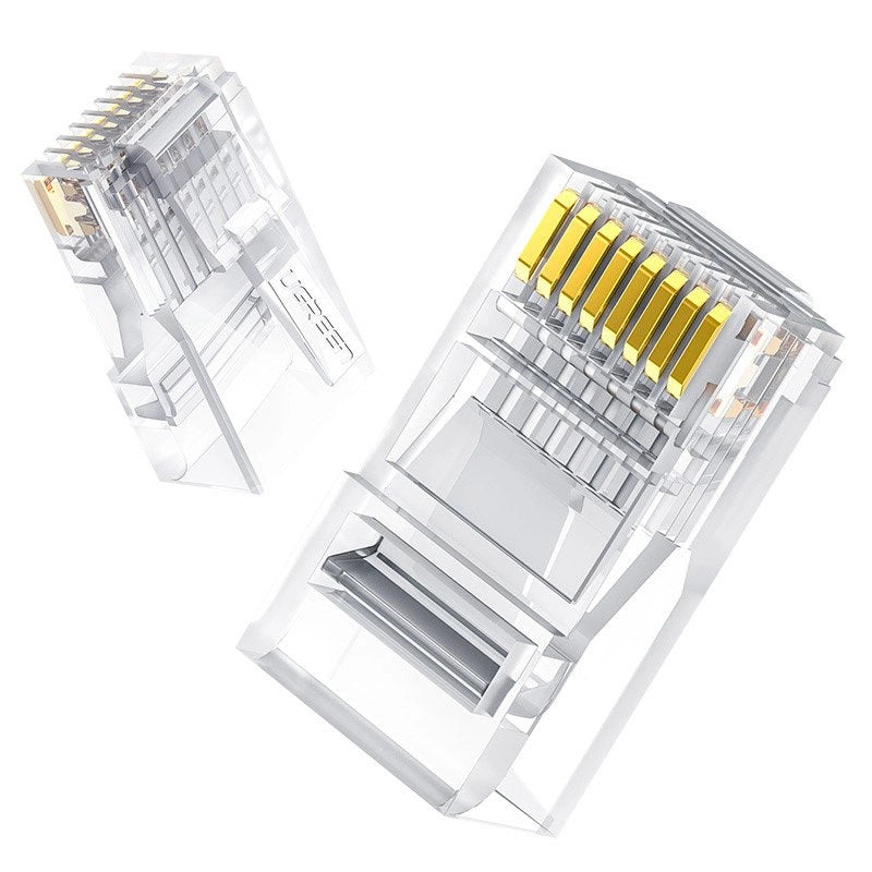 Ugreen 10x plug plug coupler end RJ45 8P8C Cat 6 transparent (50961)_4