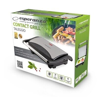 Grelhador Elétrico c/ Placa Cerâmica Esperanza 750W EKG006