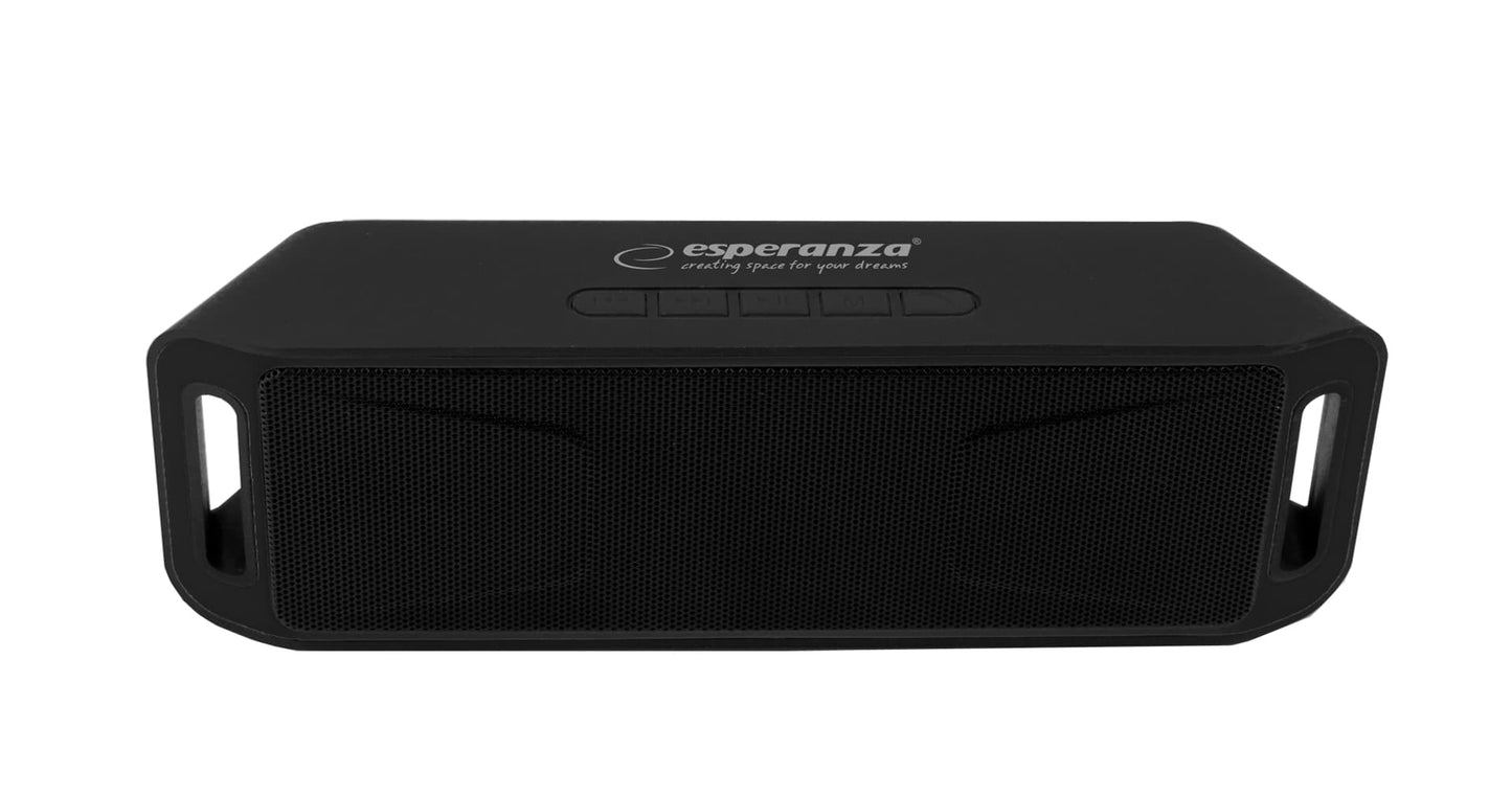 Coluna Bluetooth com Rádio FM ESPERANZA Preta