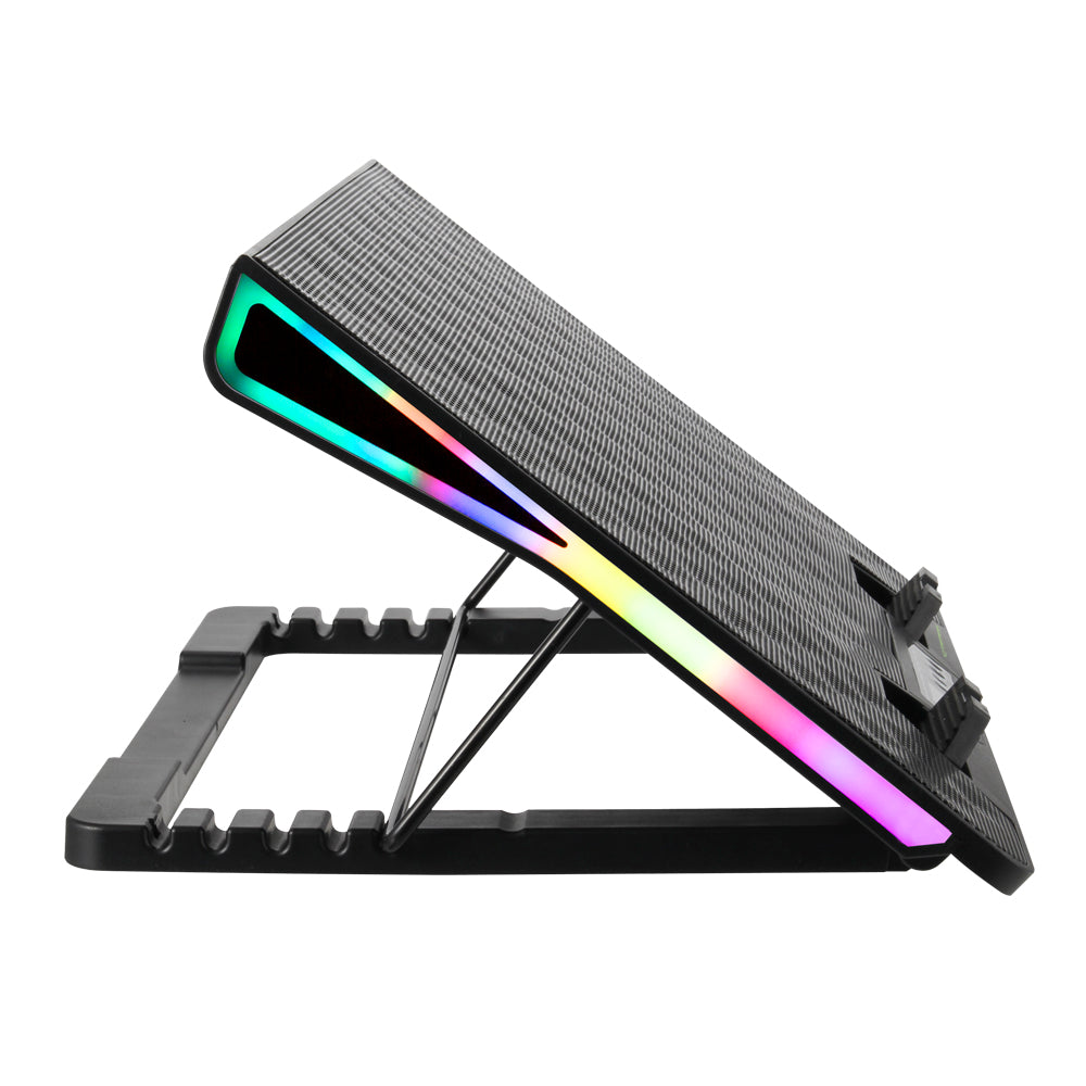 Base de Refrigeração ESPERANZA RGB Alize EGC101 USB 800RPM Preto