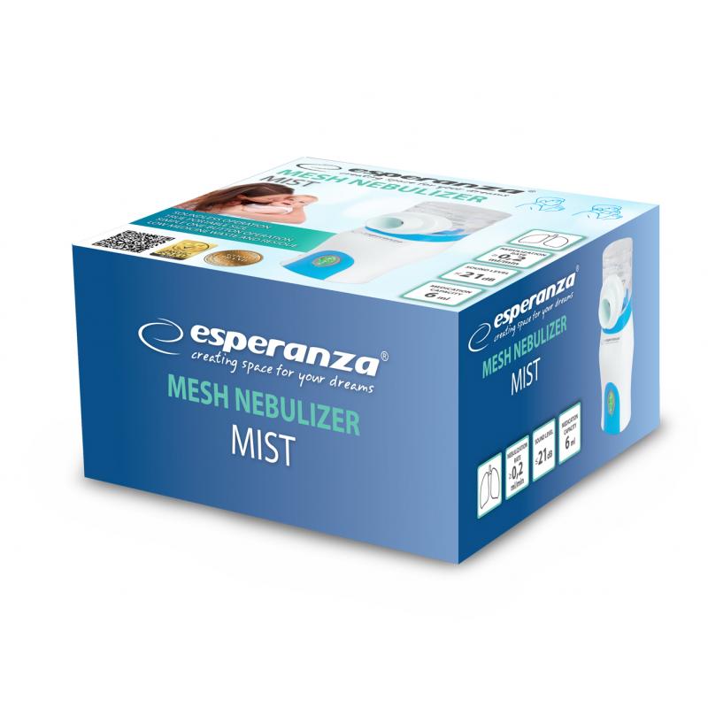 Nebulizador inalador Portátil com Acessórios Esperanza