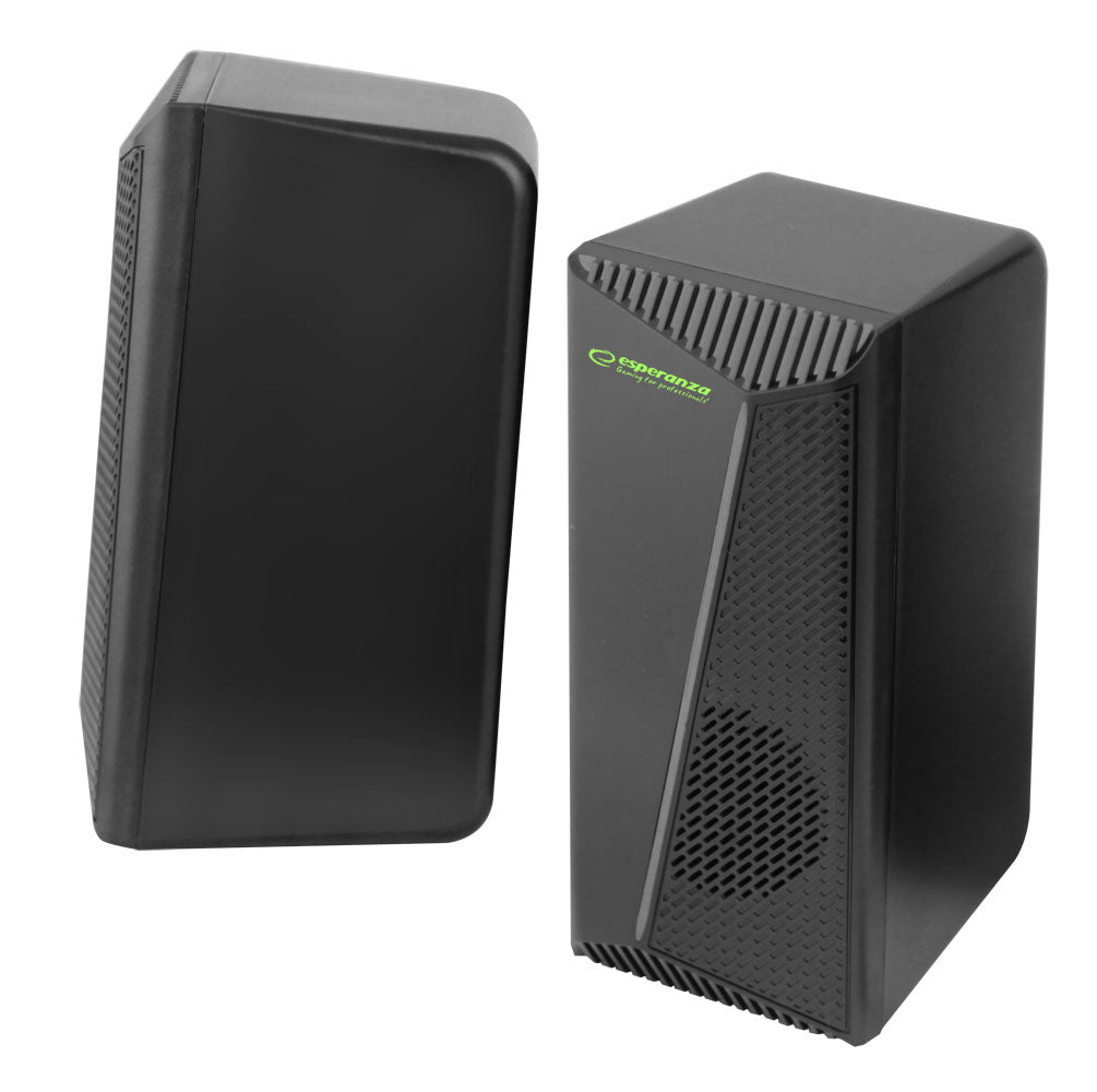 Colunas USB 2.0 Esperanza c/ LED RAINBOW NORTEC