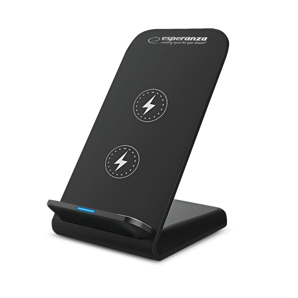Suporte p/ Telemóvel Esperanza c/ Carregador de Indução sem fios 15W Wireless EZC101