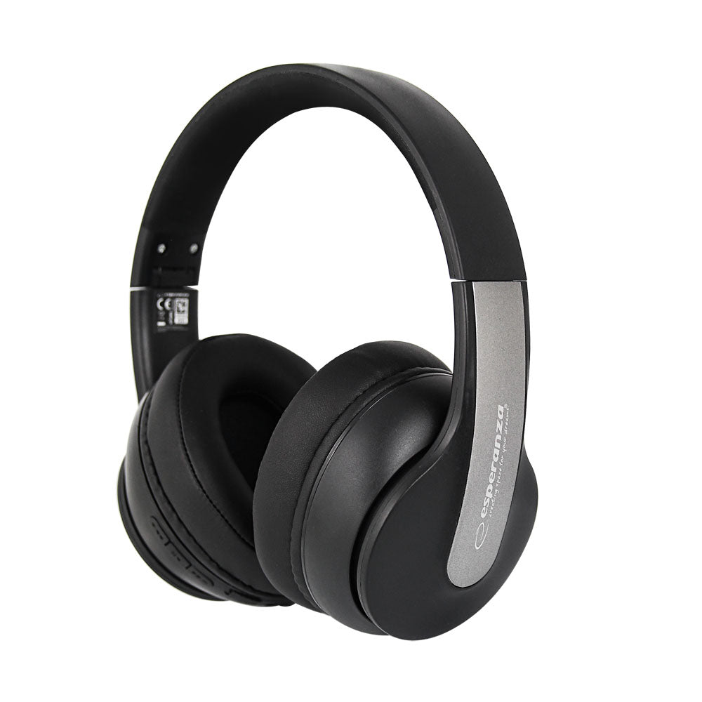 Fones Headset Bluetooth ANC Silence Preto Esperanza EH240