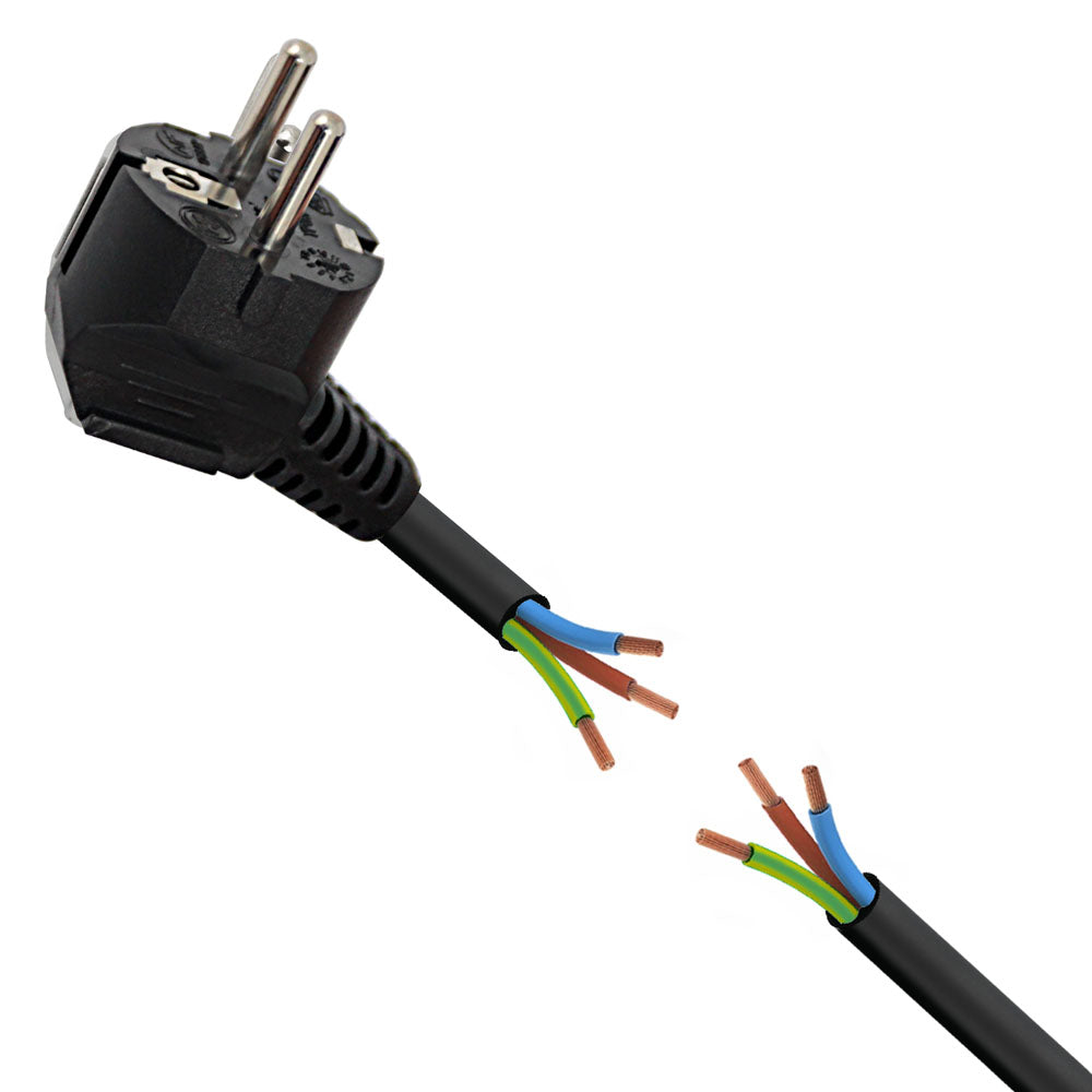 Extensão Elétrica 4 Tomadas Esperaza com 3 metros preta 3680W Max.